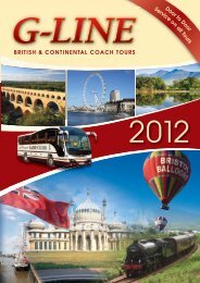 2012 British & Continental Coach Tours - G-Line