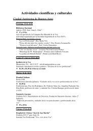 Actividades cientÃ­ficas y culturales - Ministerio de EducaciÃ³n