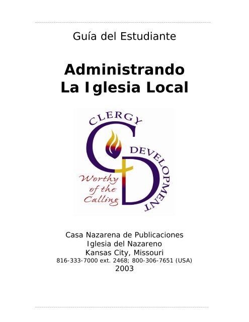 Administrando La Iglesia Local - USA / Canada Region