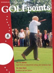 golfpoints 1_08 TL okay.qxd - Golfclub Schloss Westerholt eV