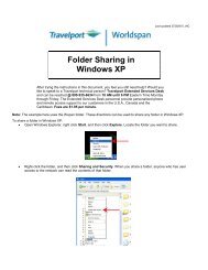 Folder Sharing in Windows XP - Global Learning Center