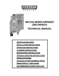 MG1532 Technical Manual - Hobart