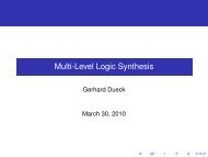 Multi-Level Logic Synthesis