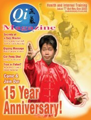 Issue 77 - Tse Qigong Centre