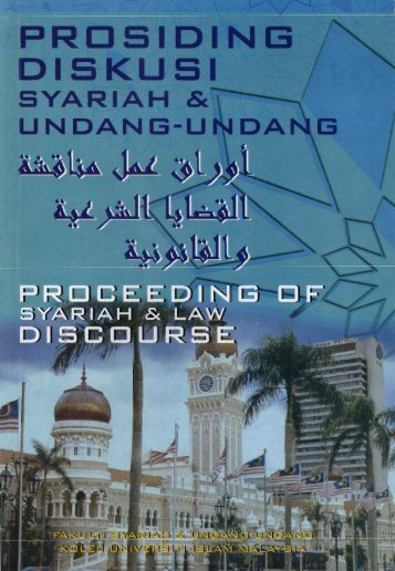 Prosiding Diskusi Syariah & Undang-Undang.pdf - USIM