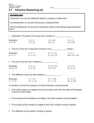 2.1 Inductive Reasoning (A)