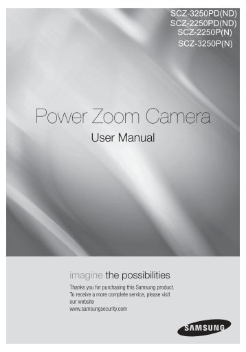 Samsung SCZ-3250 User Manual