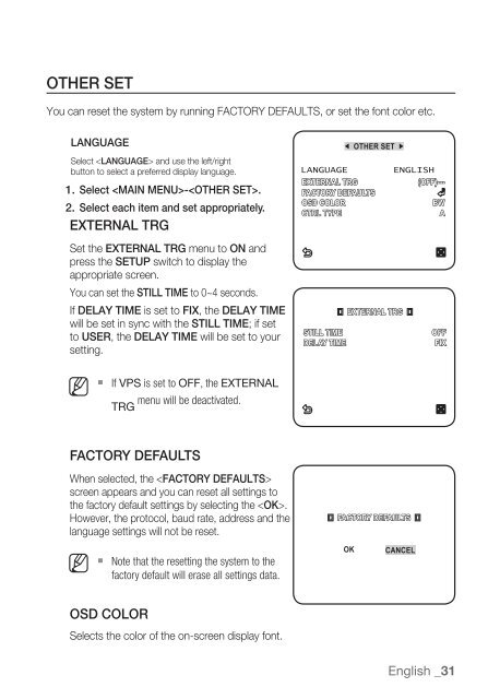 Samsung SCZ-3250 User Manual