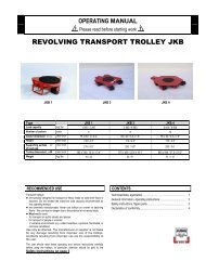 REVOLVING TRANSPORT TROLLEY JKB - Toolwell