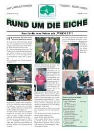 Download der Clubzeitung als PDF - Golfclub Weselerwald eV