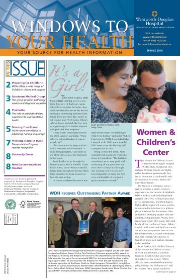 918641 W2YH Newsletter (Page 1) - Wentworth-Douglass Hospital