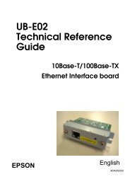 UB-E02 Technical Reference Guide - Support