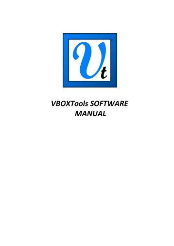 VBOX Software Manual - Racelogic