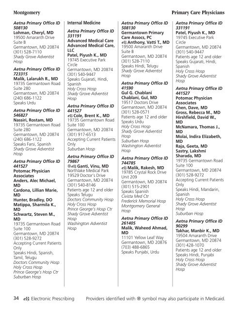 Aetna MedicareSM Plan (HMO) (PPO)