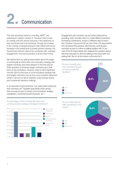 The relationship between pension scheme administration and ...