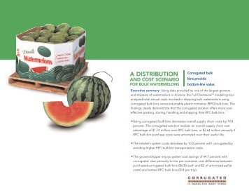 Watermelon Case Study - Corrugated Packaging Council