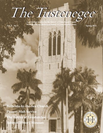 The Tustenegee - Palm Beach County History On-Line