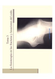 Tema 3 Fisioterapia en las fracturas y luxaciones del codo