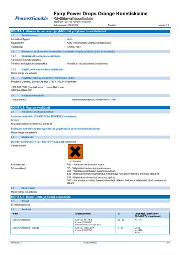 Fairy Power Drops Orange Konetiskiaine (PDF ... - ScienceInTheBox