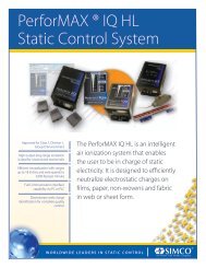 PerforMAX Â® IQ HL Static Control System