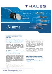 Thales CAPTAS Nano - Effective ASW for the Littorals