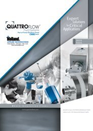 Quattroflow General Brochure - Holland Applied Technologies