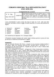 Approvazione perizia tecnica di variante lavori IV lotto strada Mirto ...