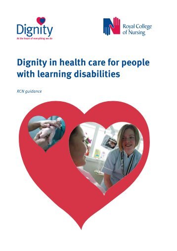 Dignity in health care for people with learning disabilities