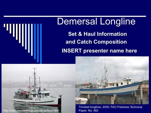 Demersal Longline Fishing Procedures & Gear - Kimdietrich.com