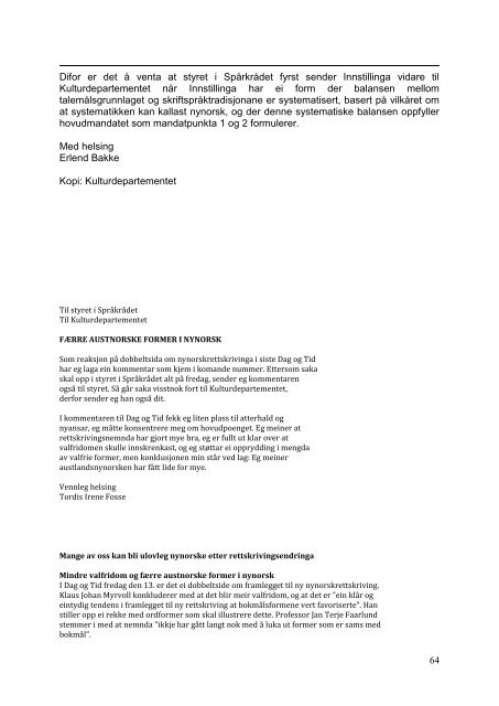 2012-normalen for nynorsk rettskriving - Språkrådet