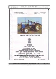 T-853/1363/2012 - Central Farm Machinery Training & Testing Institute