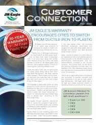 JM EaglE's warranty EncouragEs citiEs to switch FroM ductilE iron to ...