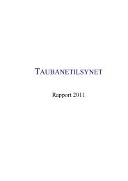 Taubanetilsynet Rapport 2011