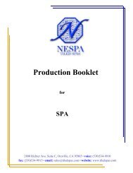 Instruction Book-Schorer.pub - NESPA Tiled Spas