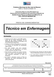 TÃ©cnico em Enfermagem - FundaÃ§Ã£o SousÃ¢ndrade