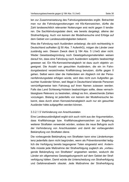 Beschwerdeschrift vom 06.05.2007