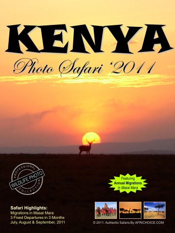 to download print-friendly format of this safari - AfriChoice Tours ...