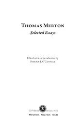 Thomas Merton Selected Essays - Orbis Books