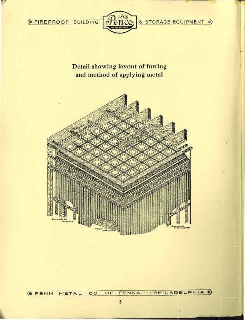 Penco Metal Ceilings and Walls 1933