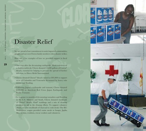 The Clorox Company Foundation 2011 Annual Report