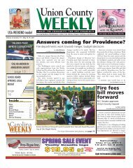 Union County - Carolina Weekly Newspapers