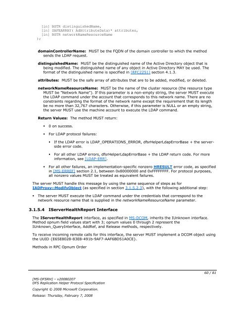 [MS-DFSRH]: DFS Replication Helper Protocol Specification