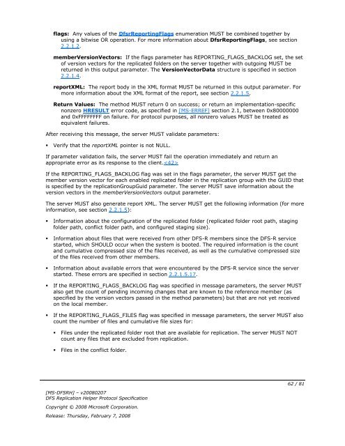 [MS-DFSRH]: DFS Replication Helper Protocol Specification