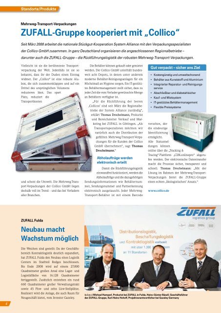 Report - Friedrich Zufall GmbH & Co. KG