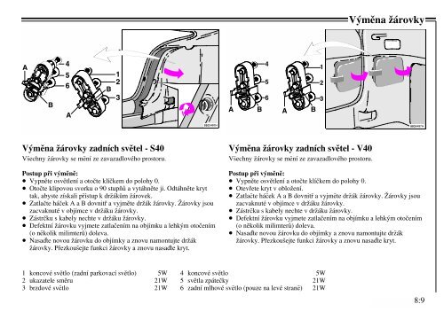 Kapitola PÅÃ­stroje a ovlÃ¡dacÃ­ prvky 1 VnitÅnÃ­ prostor a topenÃ­ 2 ... - Volvo