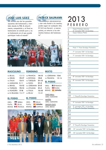 Tiro Adicional 82 - FederaciÃ³n EspaÃ±ola de Baloncesto