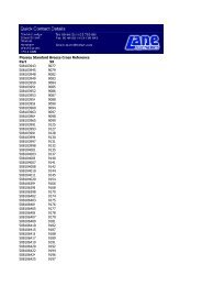 Plessey Standard Breeze X Reference List - F C Lane