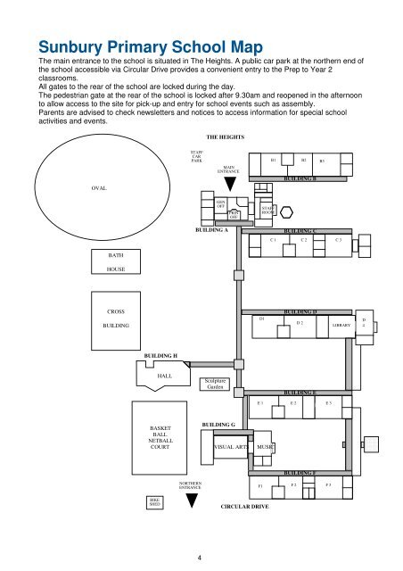 Sunbury Primary School Parent Information Handbook