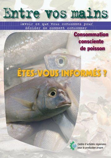Revue sur la consommation responsable de poisson