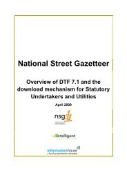 National Street Gazetteer - Iahub.net